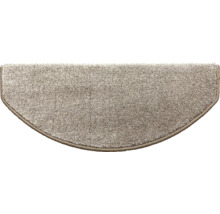 Halfronde trapmat van textiel