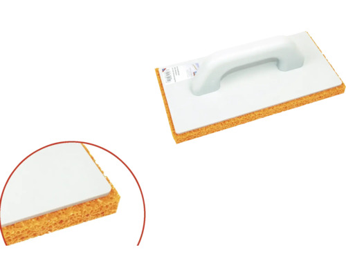 Sponsbord met handgreep voor reinigingswerkzaamheden