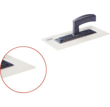 Gladde spaan met kunststof blad en handvat