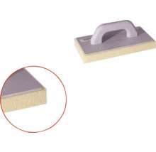 Sponsbord met handvat en de afmetingen 28 bij 14