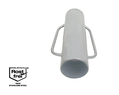 Grondboor van roestvrij staal met twee handgrepen
