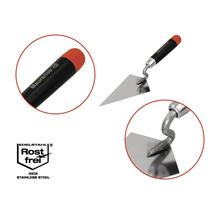 Maurerlob voegspijker met roestvrijstalen blad en kunststof handvat