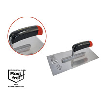 Metalen troffel met kunststof handvat