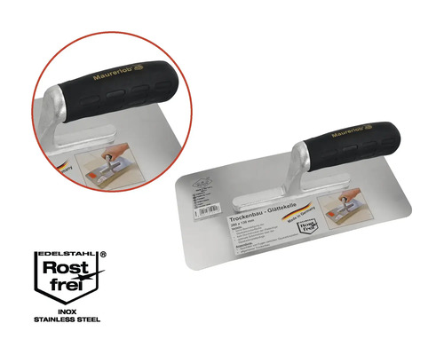 Maurerlob gladde spaan voor droogbouw, 280x130 millimeter