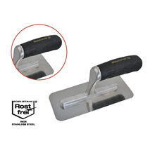 Metalen troffel met ergonomische handgreep