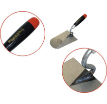 Metseltroffel met stalen blad en handvat