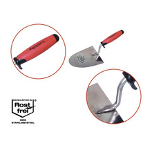 Metselspaan met kunststof handvat en roestvrijstalen blad