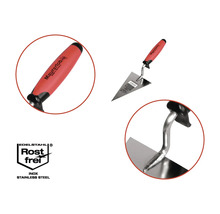 Troitel met roestvrijstalen blad en kunststof handvat