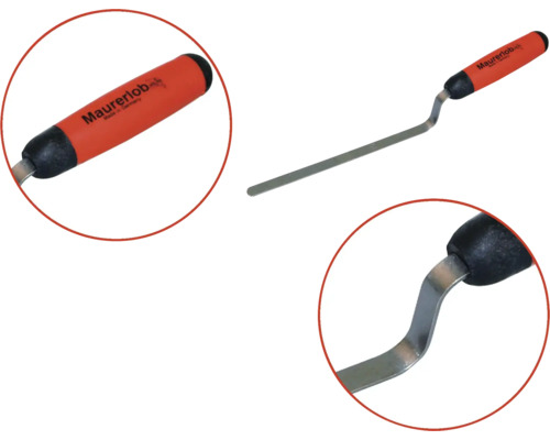 Voegspijker met kunststof handgreep en metalen blad