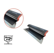 Maurerjob gladde spaan van roestvrij staal met ergonomische handgreep