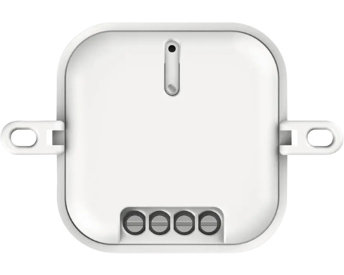 Wit elektronisch besturingsapparaat met aansluitingen