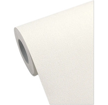 Gestructureerd vliesbehang op rol met een fijne oppervlaktestructuur.