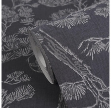 Rol behang met boommotief