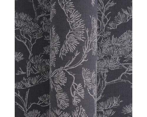 Gordijnstof met plantmotief