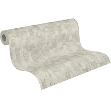 Behangrol met steenlook