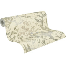 Behangrol met plantenmotief