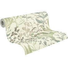 Behangrol met plantenmotief