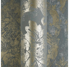 Behang met bloemmotief op een gestructureerde achtergrond