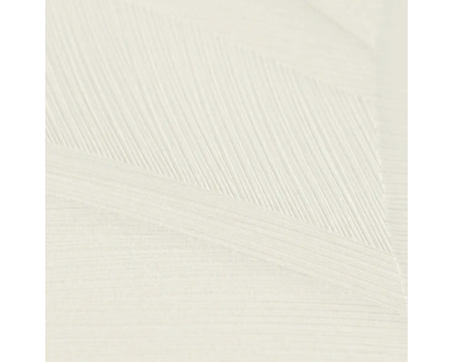 Close-up van behang met reliëfstructuur en een geometrisch lijnenpatroon.