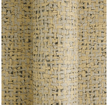 Behang met gestructureerd oppervlak in een gevlochten bastlook