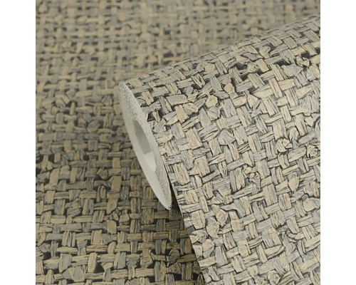 Behangrol met vlechtpatroon