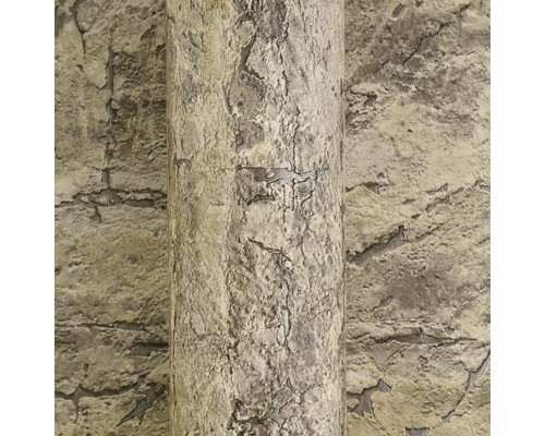 Rol behang met steenmotief