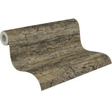 Behangrol met steendecor