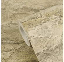 Rol behang met steenlook