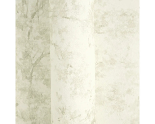 Lichte vliesbehang met gemarmerde structuur en subtiel patroon voor wandafwerking.
