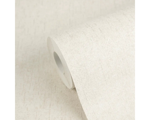 Rol gestructureerd behang met een fijne verticale oppervlaktestructuur.