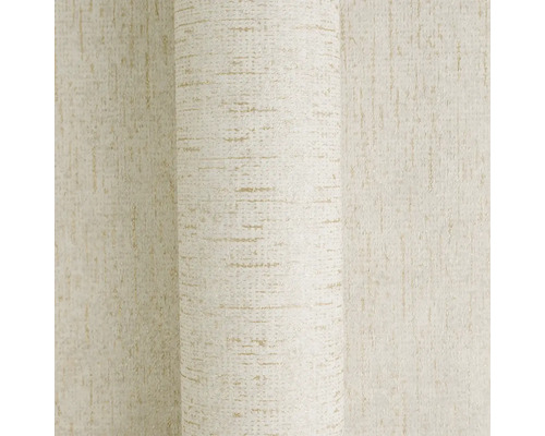 Vliesbehang met horizontale structuur en subtiel glanseffect.