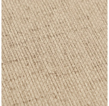 Close-up van een beige tapijt met textielstructuur