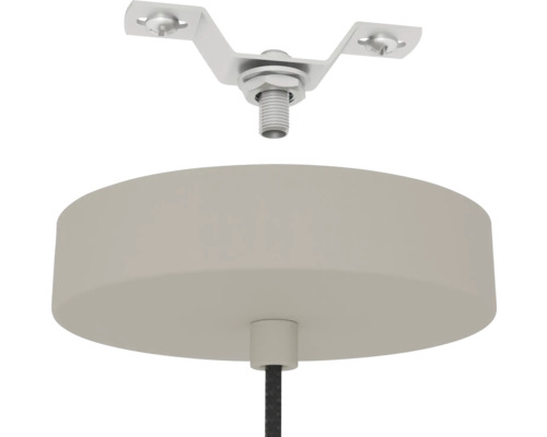 Plafondbevestiging voor een lamp