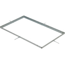 Metalen lichtschachtframe voor montage