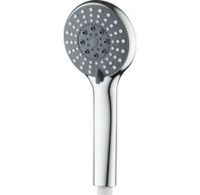 Metalen handdouche met meerdere straalsoorten