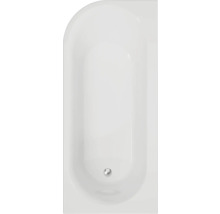 Rechthoekig bad van sanitairacryl met afvoer