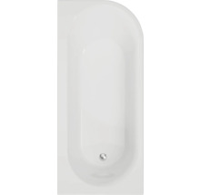 Rechthoekig ligbad van sanitairacryl, bovenaanzicht