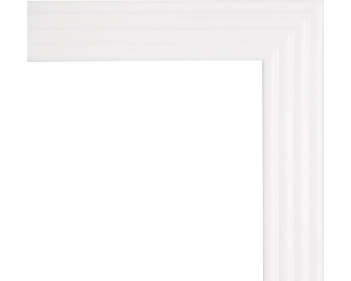 Hoek van een witte fotolijst