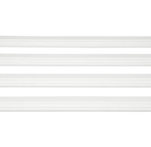 Close-up van horizontale lamellen van een jaloezie