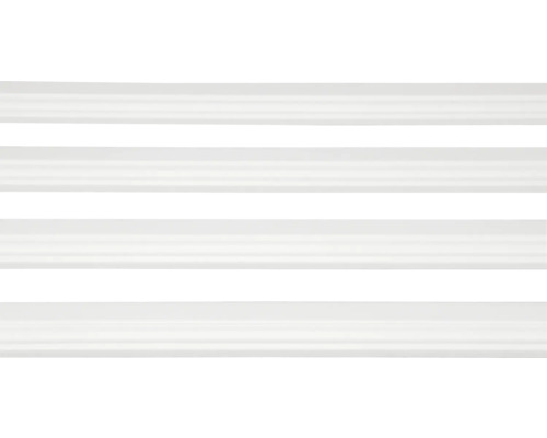 Close-up van horizontale lamellen van een jaloezie