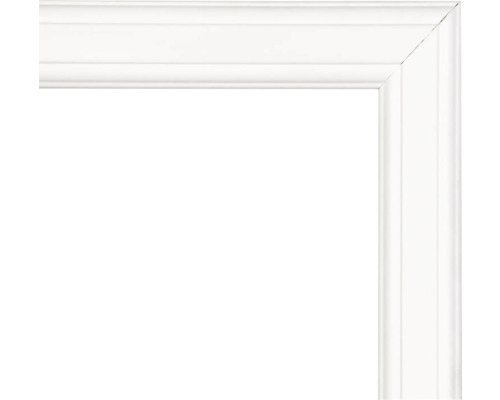 Uitsnede van een wit sierframe