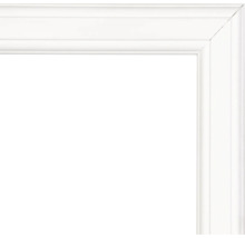 Uitsnede van een witte fotolijst