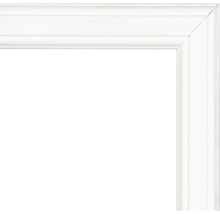 Uitsnede van een wit raamkozijn