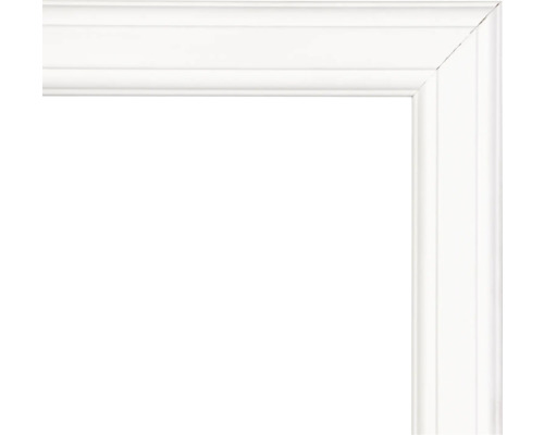 Uitsnede van een wit raamkozijn