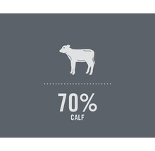70 procent kalf symbool