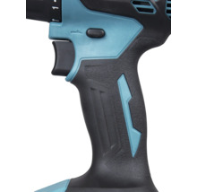 Detail van een accuschroevendraaier met een ergonomische handgreep