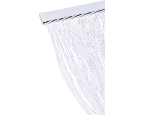 Lamellen gordijn met witte draden