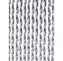 Meerdere zilverkleurige strengen op een rij