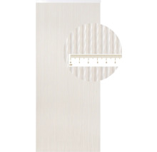 Rolgordijn met fijne structuur en detailweergave met centimeteraanduiding