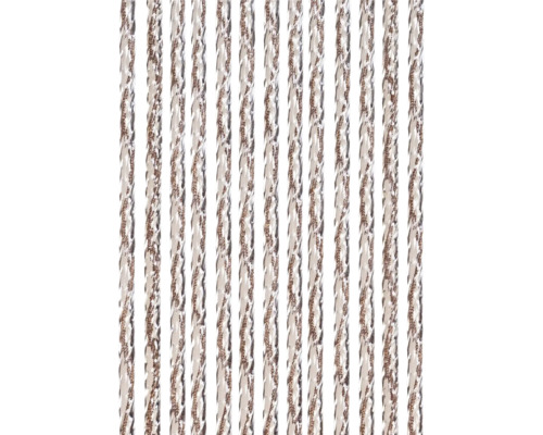 Gedetailleerde weergave van zilverkleurige, gedraaide binddraadstroken